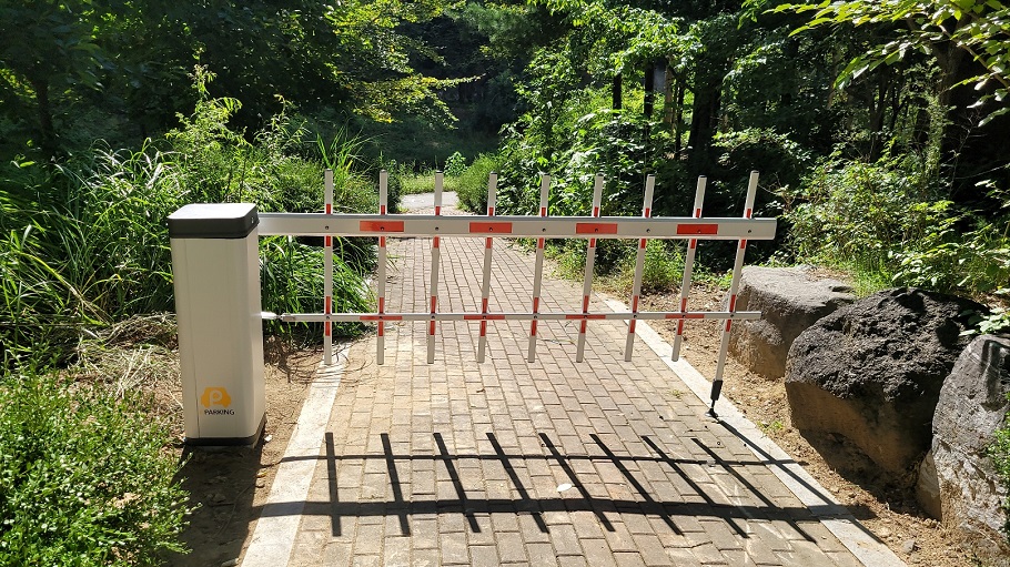 [시공사례]은평구 구파발천 아파트 내 하천진출입차단시설 설치 사업